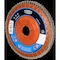 Tryolit Abrasives TYROLIT Premium LONGLIFE Trimmable Flap Disc, 7" x 7/8", Type 27, ZA 60 Grit 680389 - alternate 2